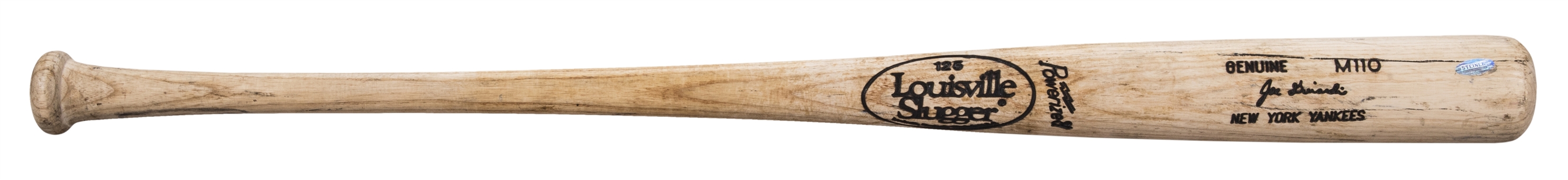 Joe Girardi Game Used Louisville Slugger M110 Model Bat (Steiner)